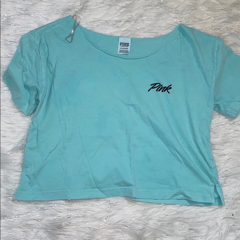 victorias secret pink oversized tee